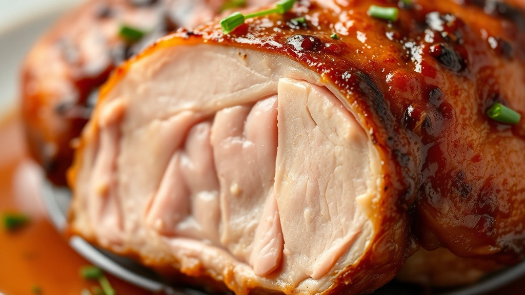 detail: close-up of chicken liver cross-section showing tender pink interior and caramelized golden exterior, rich sauce coating, fresh herbs garnish, shallow depth of field, no text