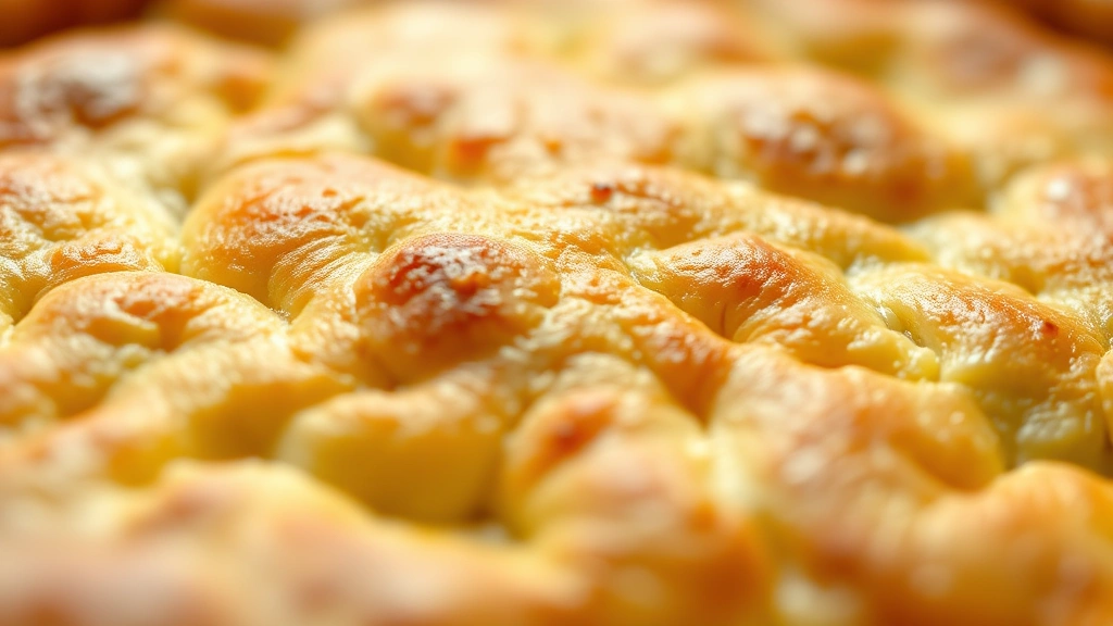 detail: close-up of flaky quiche crust texture with crimp edge detail, photorealistic, shallow depth of field, warm natural light, no text