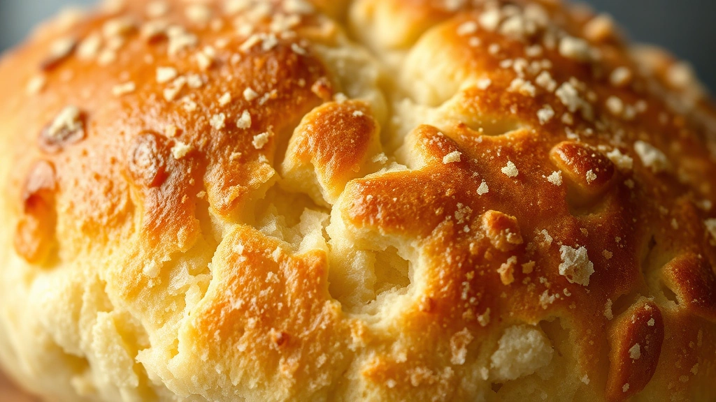 detail: close-up of freshly baked pandesal showing the contrast between crispy golden breadcrumb coating and soft tender interior, natural side lighting, photorealistic, no text