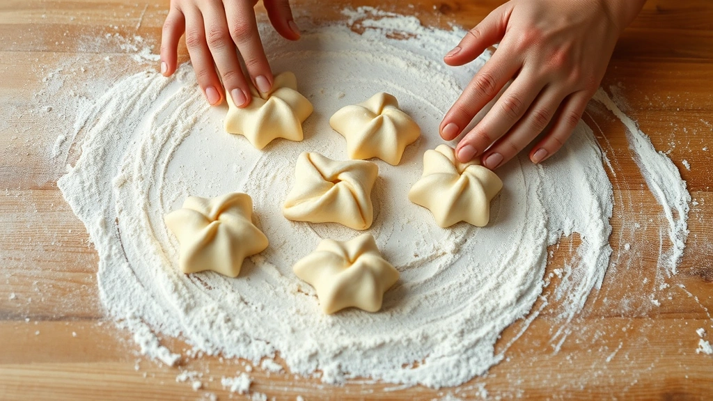 process: hands shaping dough into sub roll shapes on a floured work surface, photorealistic, natural light, no text