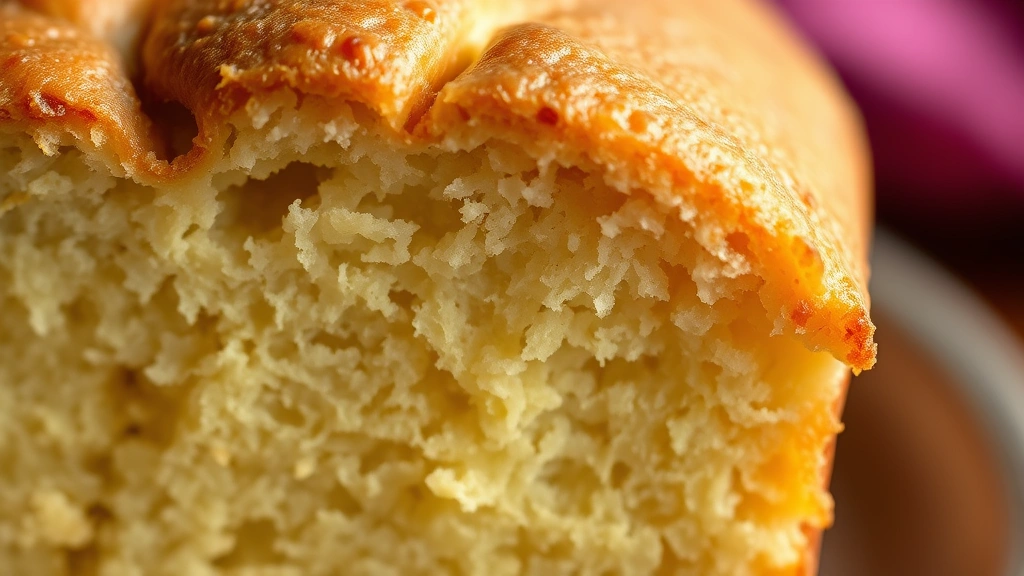 detail: close-up of freshly baked tea cake showing tender crumb and golden exterior, photorealistic, soft natural light, no text