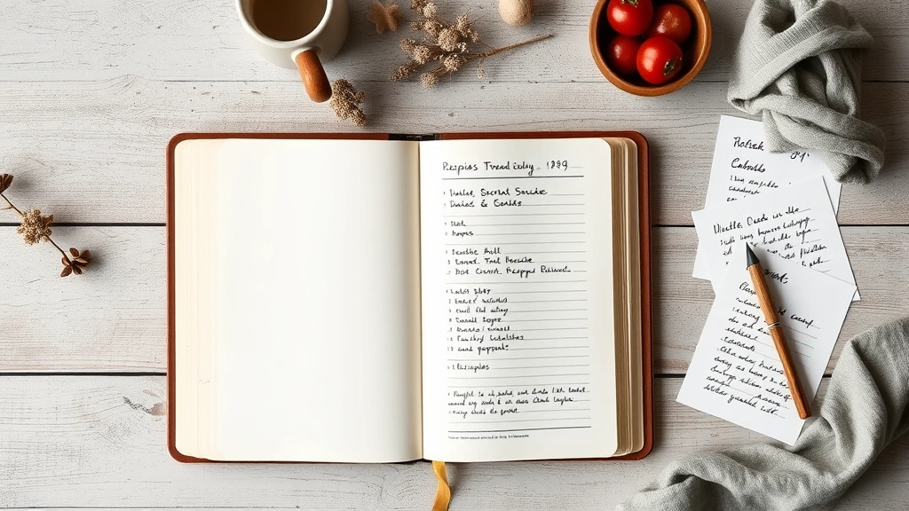 blank recipe book recipe photo 0