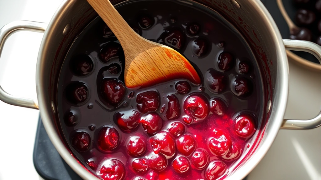 cherry jam recipe recipe photo 1