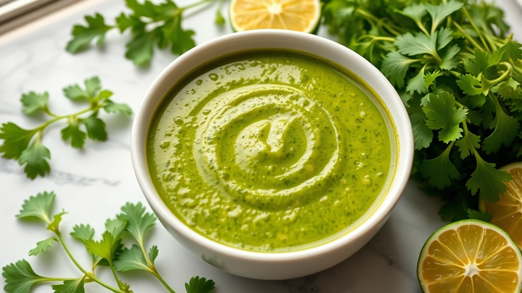 cilantro sauce recipe recipe photo 0